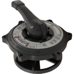 Lid Assembly, Hayward SP0710/SP0712/SP0710X Valves, Black Lid Assembly, Hayward SP0710/SP0712/SP0710X Valves, Black