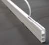 PVC STEP RECEIVER W/ BEAD LOCK (priced per foot) PVC STEP RECEIVER W/ BEAD LOCK