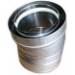 Z-Flex Z-Vent, elbow, 15 deg, double wall, 4" diameter - 2SVDE0415