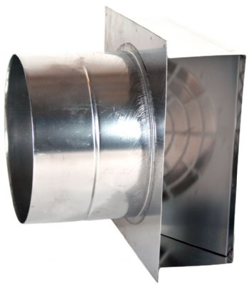 Z-Flex Z-Vent, Wall Termination Box, single wall, 4" diameter Z-Flex Z-Vent, Wall Termination Box, single wall, 4" diameter, 2SVSTB04, Z-Flex, Z-Vent, Heater Supplies, Pool Supplies, Pipe,  