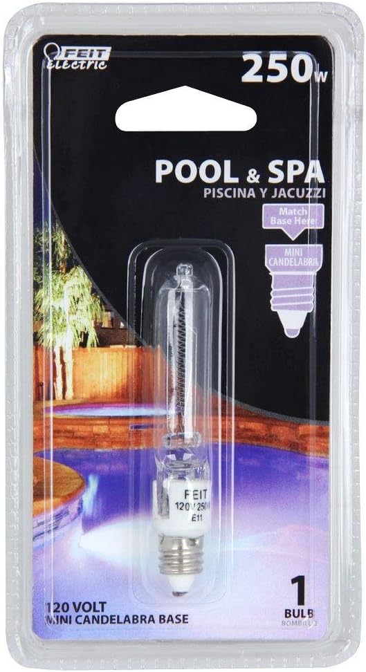 250 Watt Threaded Bulb 120V bpq250/cl/mc/spa