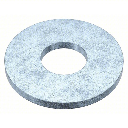 Washer: Case Hardened, Zinc Plated, Steel, 3/4 in Screw Sz, 0.781 in In Dia Washer: Case Hardened, Zinc Plated, Steel, 3/4 in Screw Sz, 0.781 in In Dia, 22UF59, Pool Parts Flange Repair, Pool Supplies