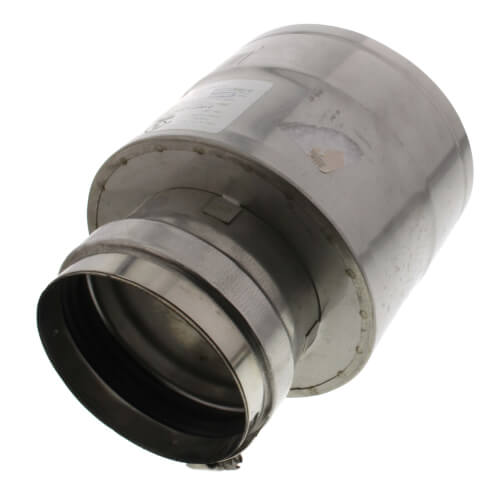 Z-Flex Z-Vent, Adapter, Double Wall Pipe to Single Wall Pipe, 4" Diameter Z-Flex Z-Vent, Adapter, Double Wall Pipe to Single Wall Pipe, 4" Diameter, 2SVDSA04, (Old part number # 2SVSDA04), Heater Supplies, Pool Supplies, Pipe,  