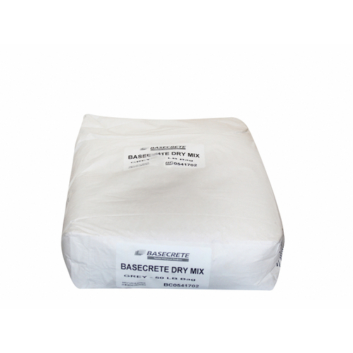 Basecrete BC-G0250 50 lb Gray Basecrete Dry Powder Waterproofing Bondcoat Part 2 (Must use both part's 1 & 2) Basecrete, Pool Materials, Pool Building Materials, Pool Supplies