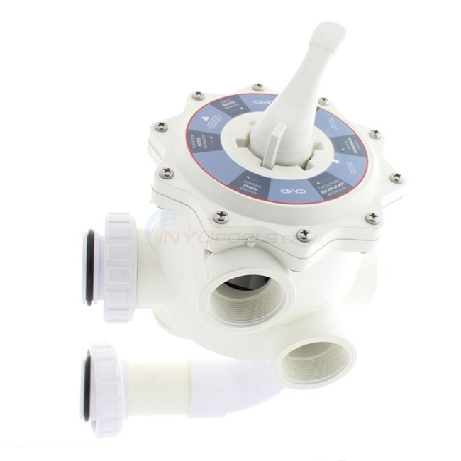 2" ABS Pre-Plumbed Side Mount Multiport Valve For Triton® Sand Filter 2" ABS Pre-Plumbed Side Mount Multiport Valve For Triton® Sand Filter, SM2-PP3r