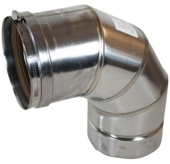 Z-Flex Z-Vent, elbow, 90 deg, single wall, 4" diameter Z-Flex Z-Vent, elbow, 90 deg, single wall, 4" diameter, 2SVEEWCF0490, Z-Flex, Z-Vent, Heater Supplies, Pool Supplies, Pipe,  
